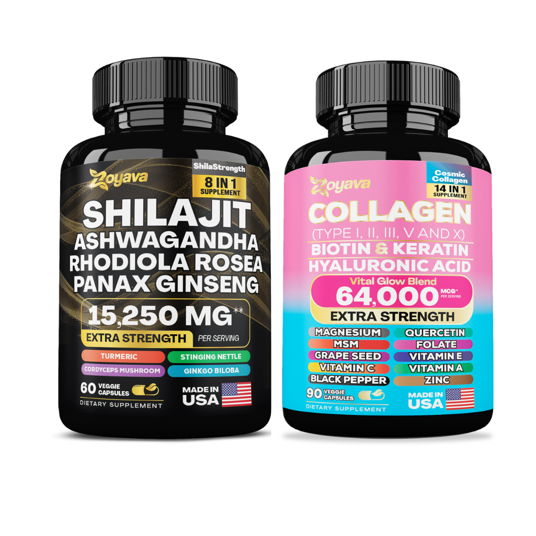 Empower Beauty & Vitality: Shilajit ShilaStrength Blend & Cosmic Colla ...