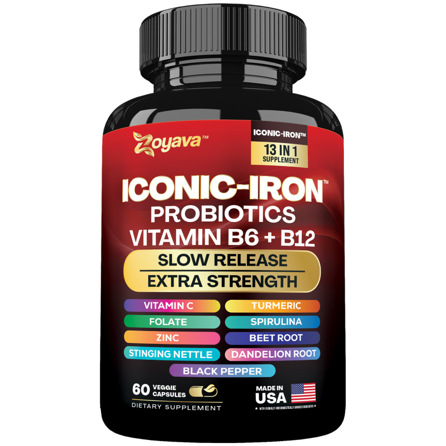 All-in-One Iconic-Iron Supplement for Wellness & Vitality