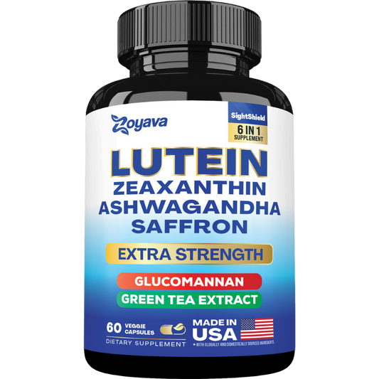 SightShield Advanced Lutein and Zeaxanthin Supplements - 8000 MG Power Blend